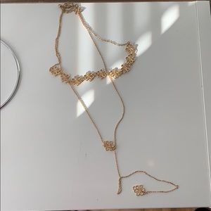 Gold necklace